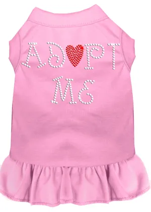 Adopt Me Rhinestone Dress Light Pink 4x
