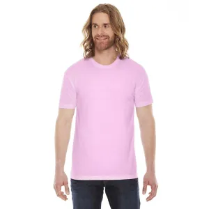American Apparel Unisex Pink 50/50 Short Sleeve Tee
