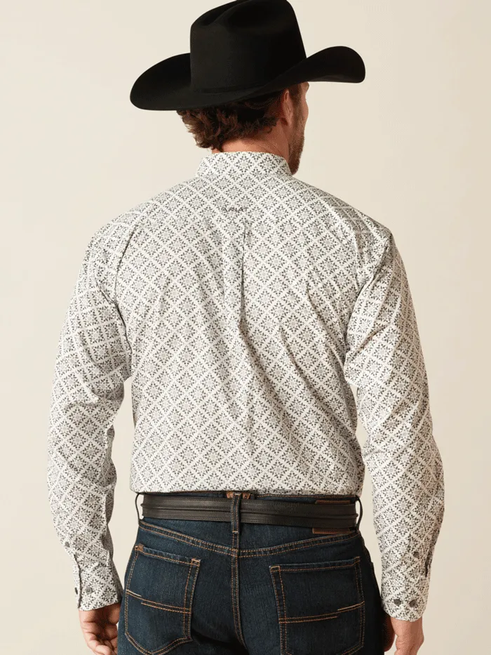 Ariat 10053899 Mens Jagger Classic Fit Shirt White