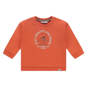 BabyFace - Baby Boy - Sweat Shirt - papaya