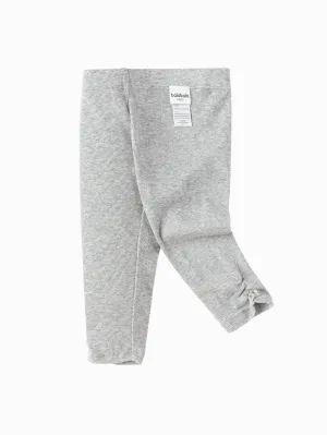 balabala Toddler Girl Basic Style Mid-Calf Leggings