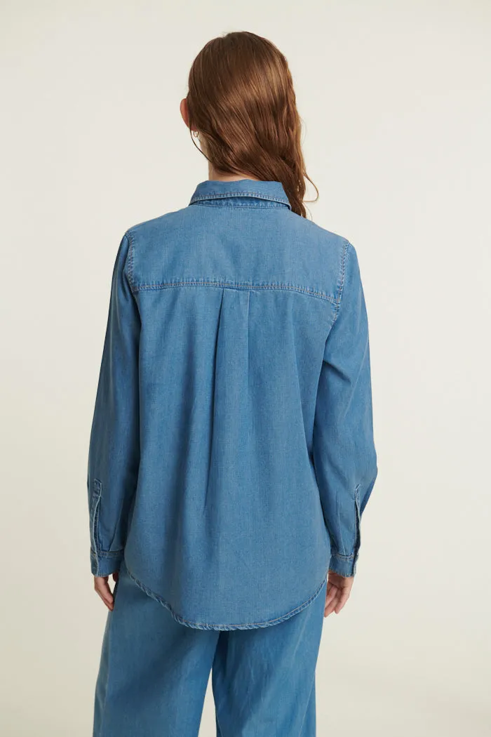 Bine Shirt - Light Blue