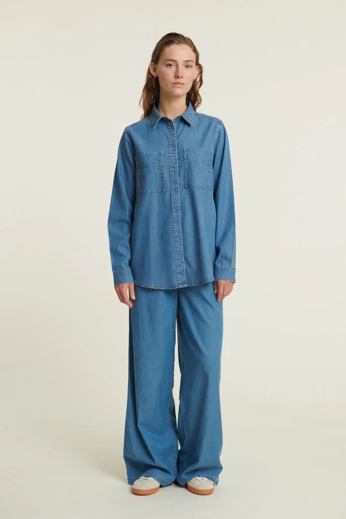 Bine Shirt - Light Blue