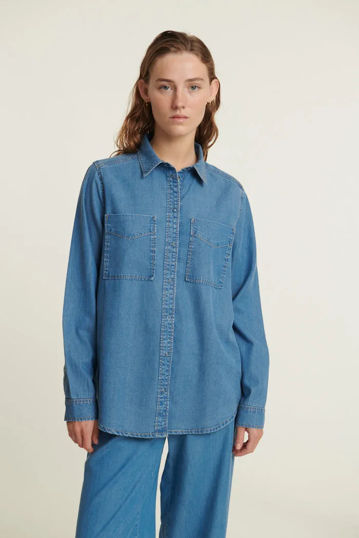 Bine Shirt - Light Blue