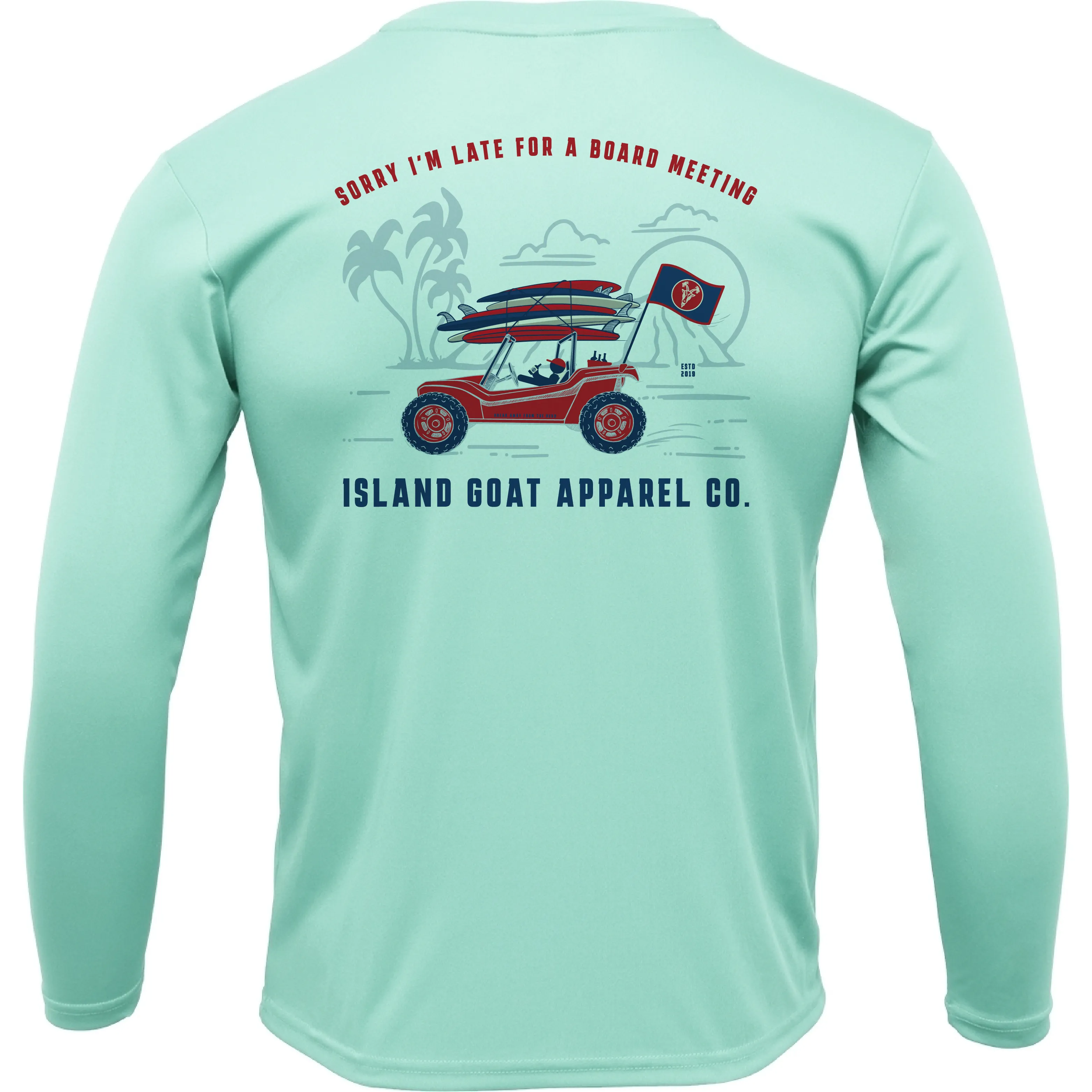 Board Meeting | UPF 50  Crew Neck Sun Shirt