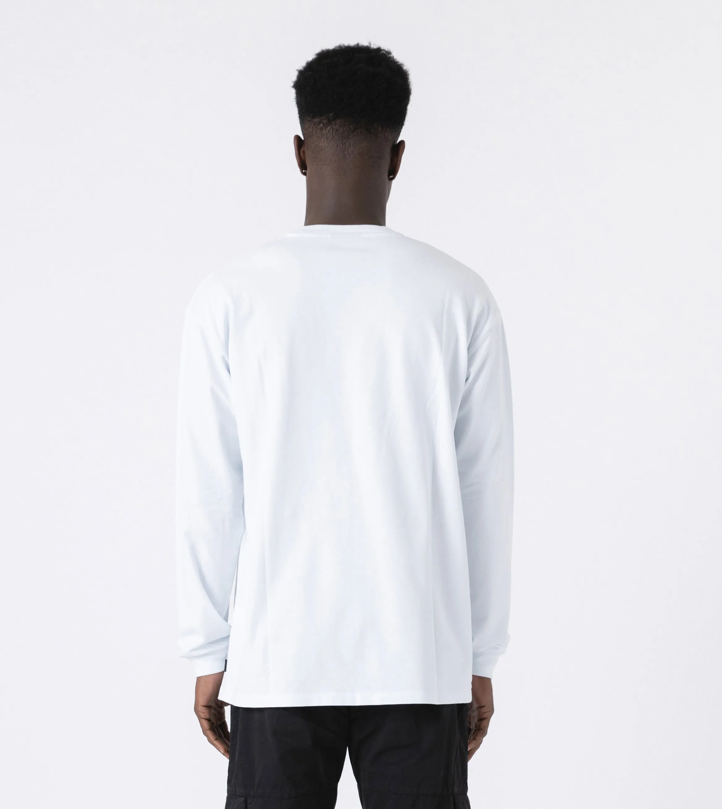 Box LS Tee White
