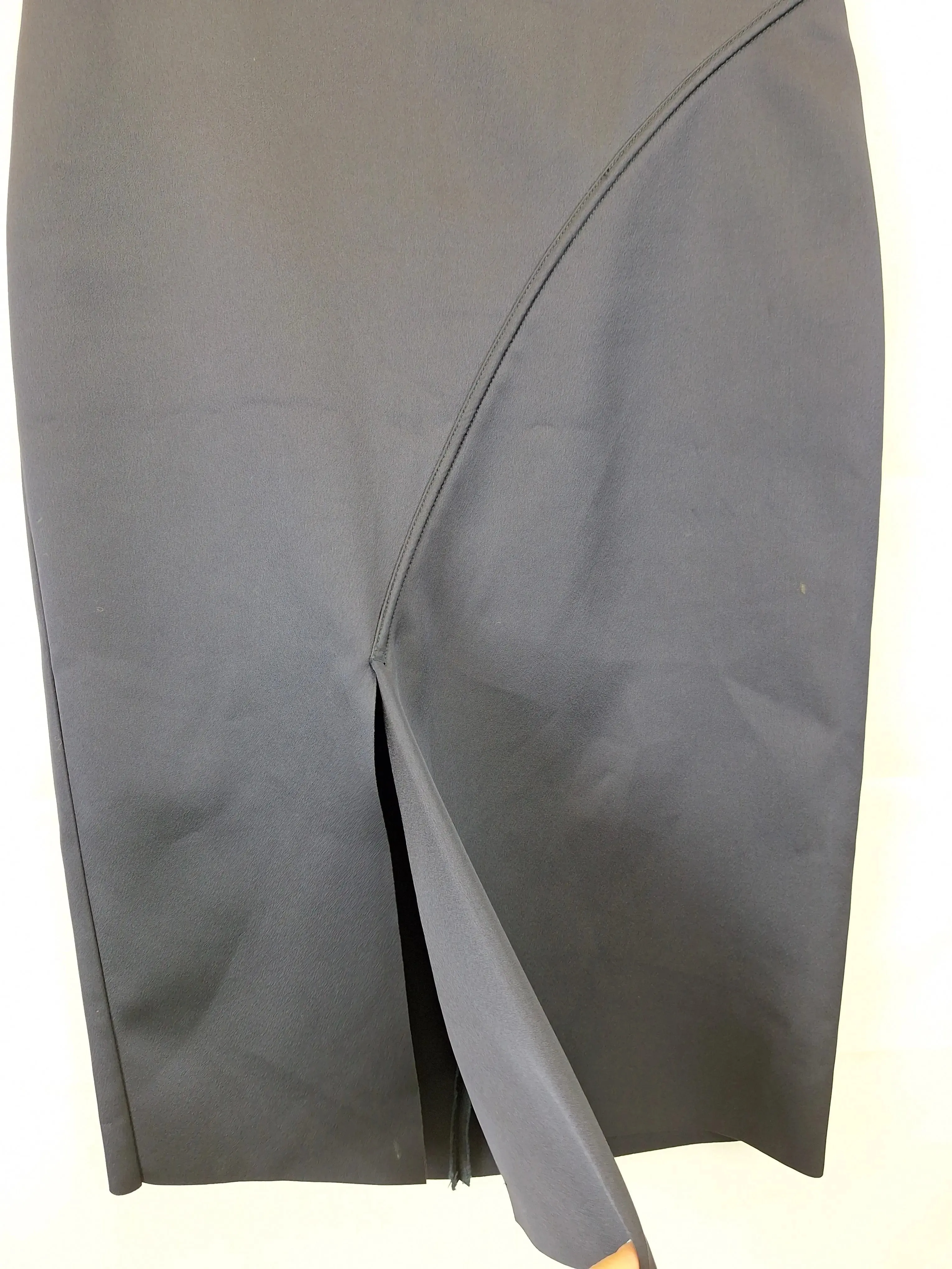 Camilla and Marc Chic Curve Detail Office Midi Skirt Size 12