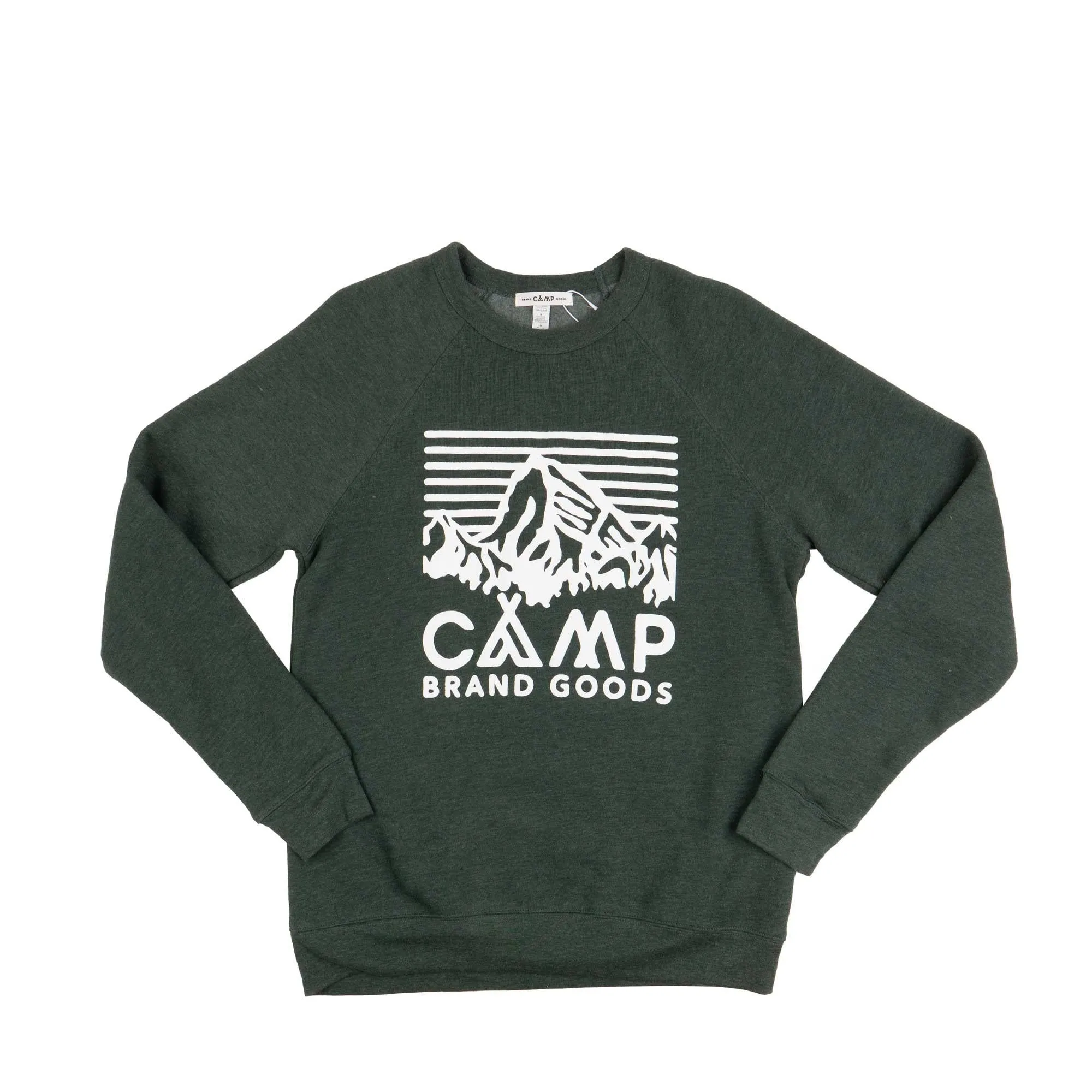 Camp Brand Goods Heritage Logo Crewneck