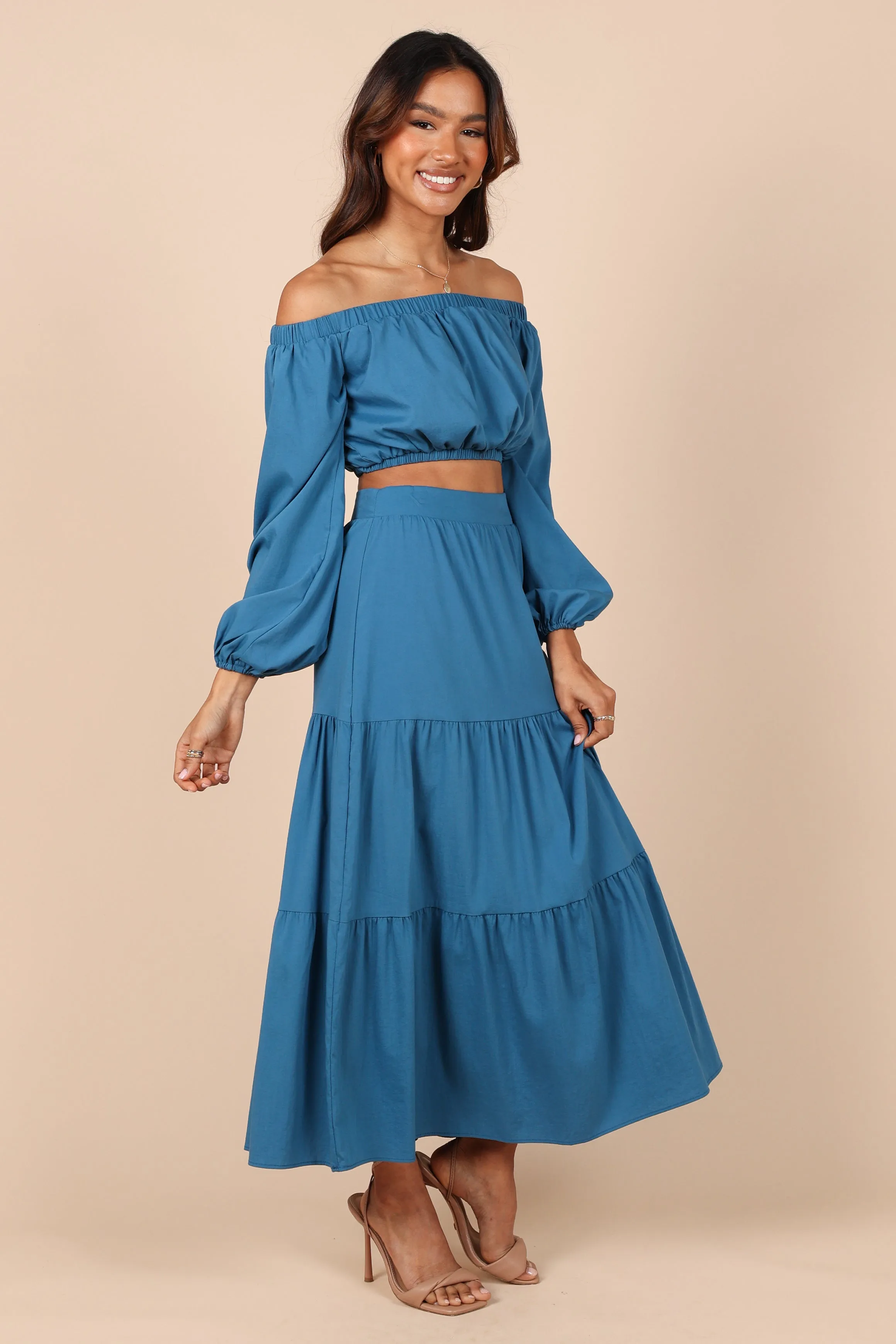 Carlotta Two Piece Set - Blue