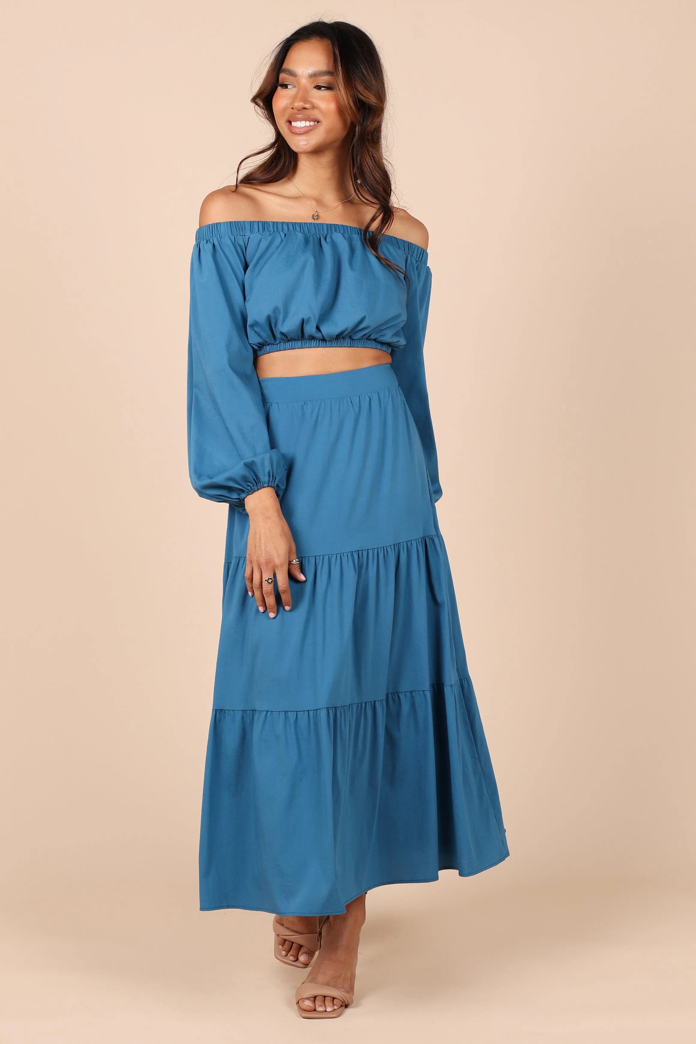 Carlotta Two Piece Set - Blue