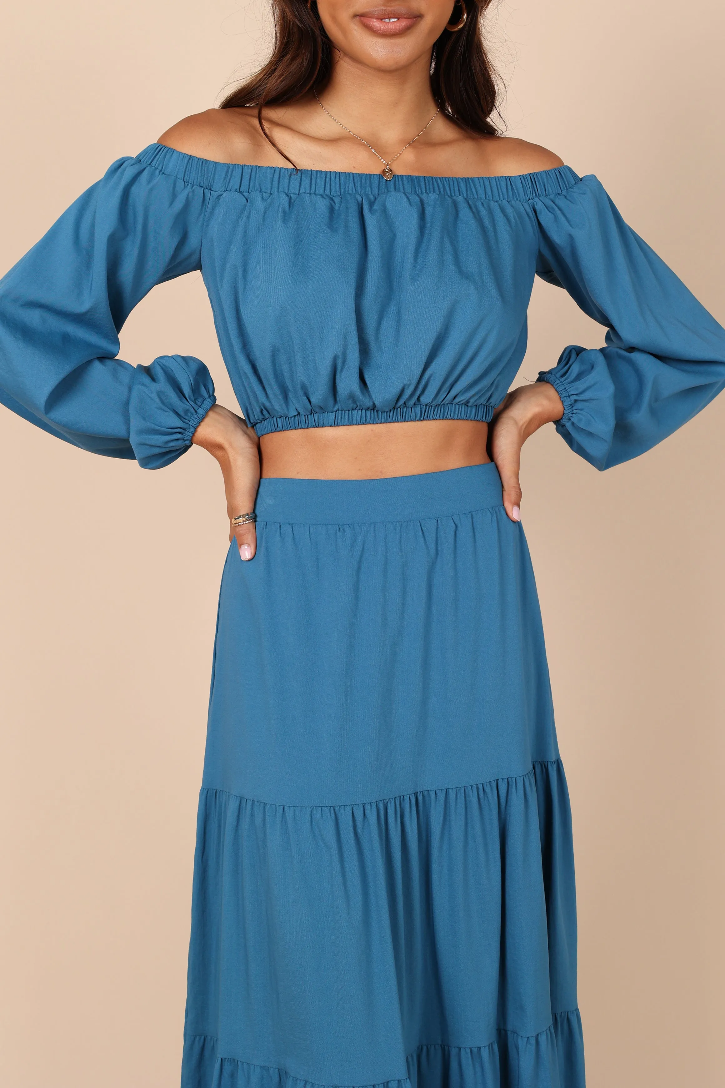 Carlotta Two Piece Set - Blue