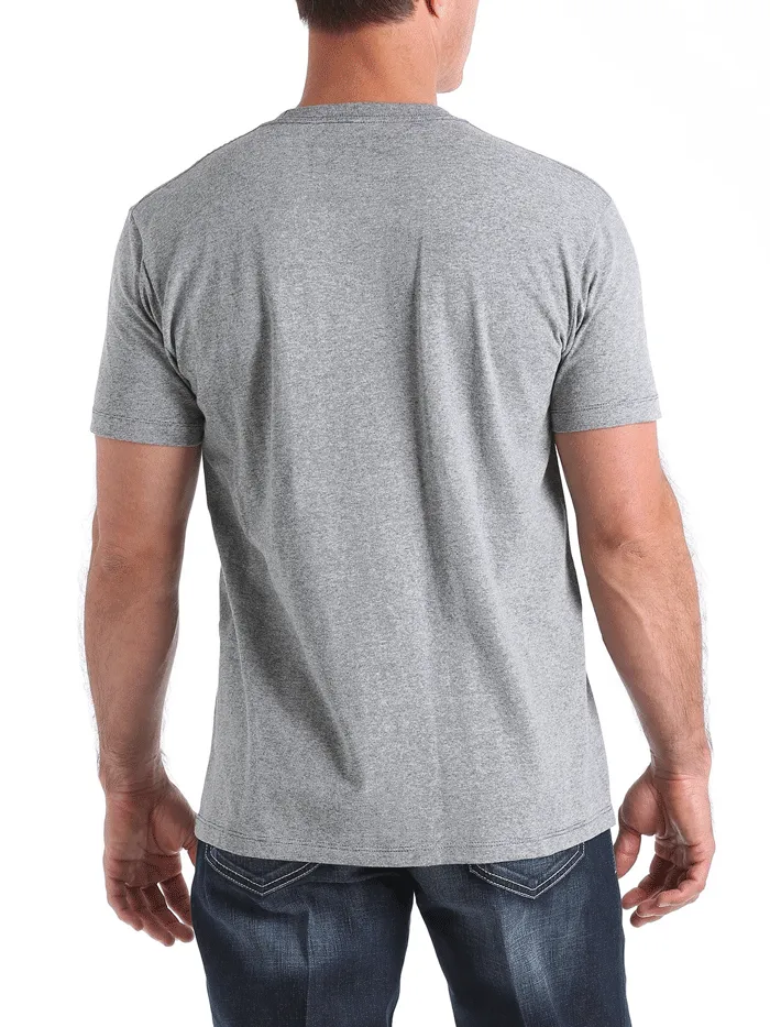 Cinch MTT1690377 Mens Classic Logo Tee Carbon