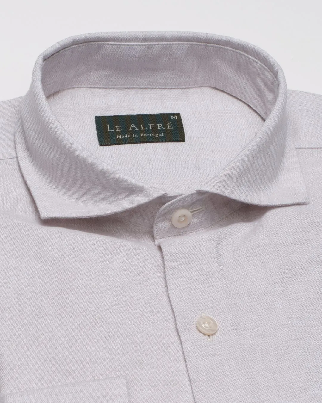 Classic Natural Linen-Blend Shirt