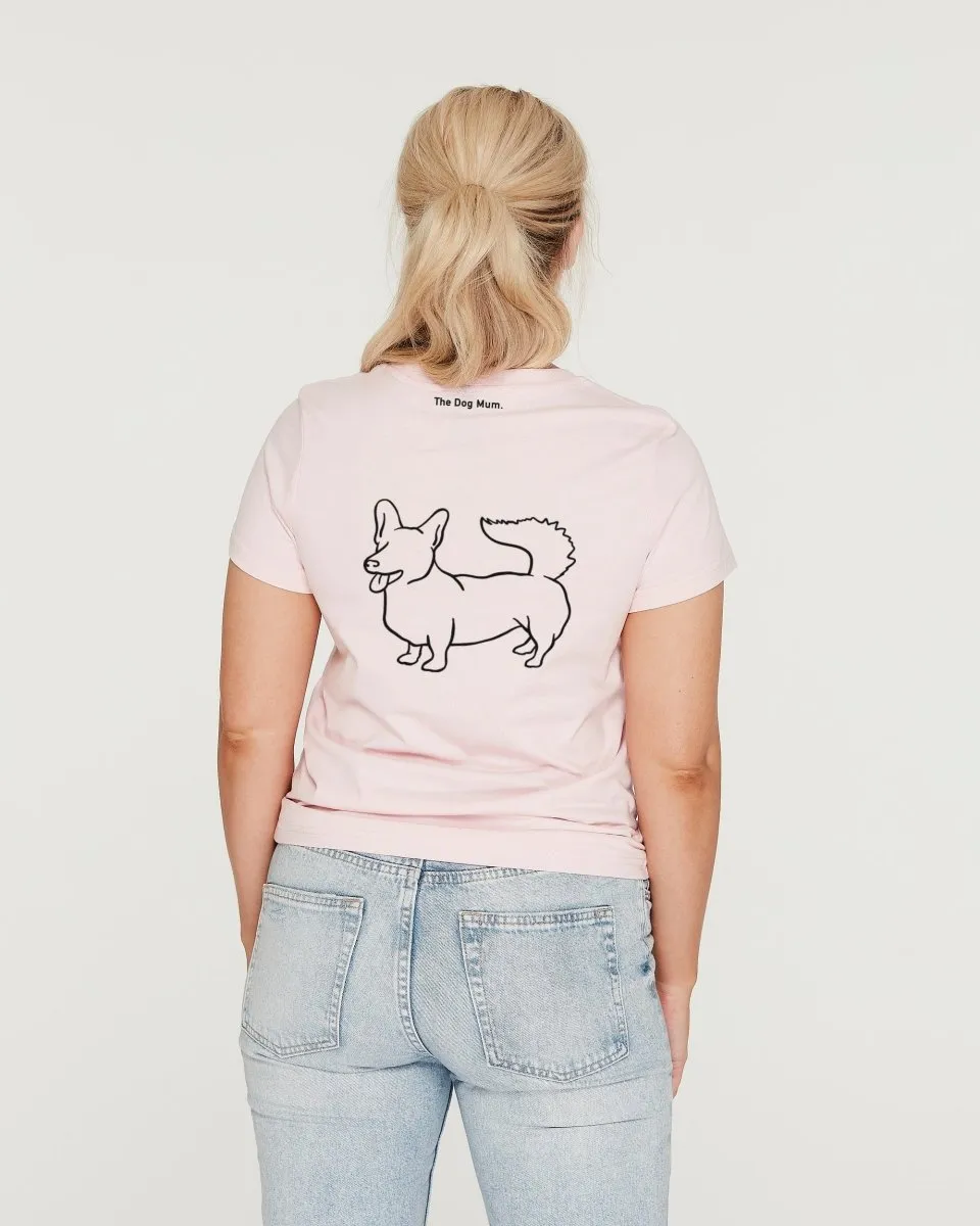 Corgi Mum Illustration: Classic T-Shirt