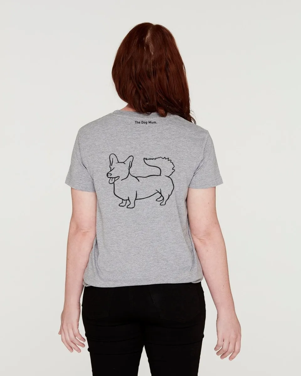 Corgi Mum Illustration: Classic T-Shirt