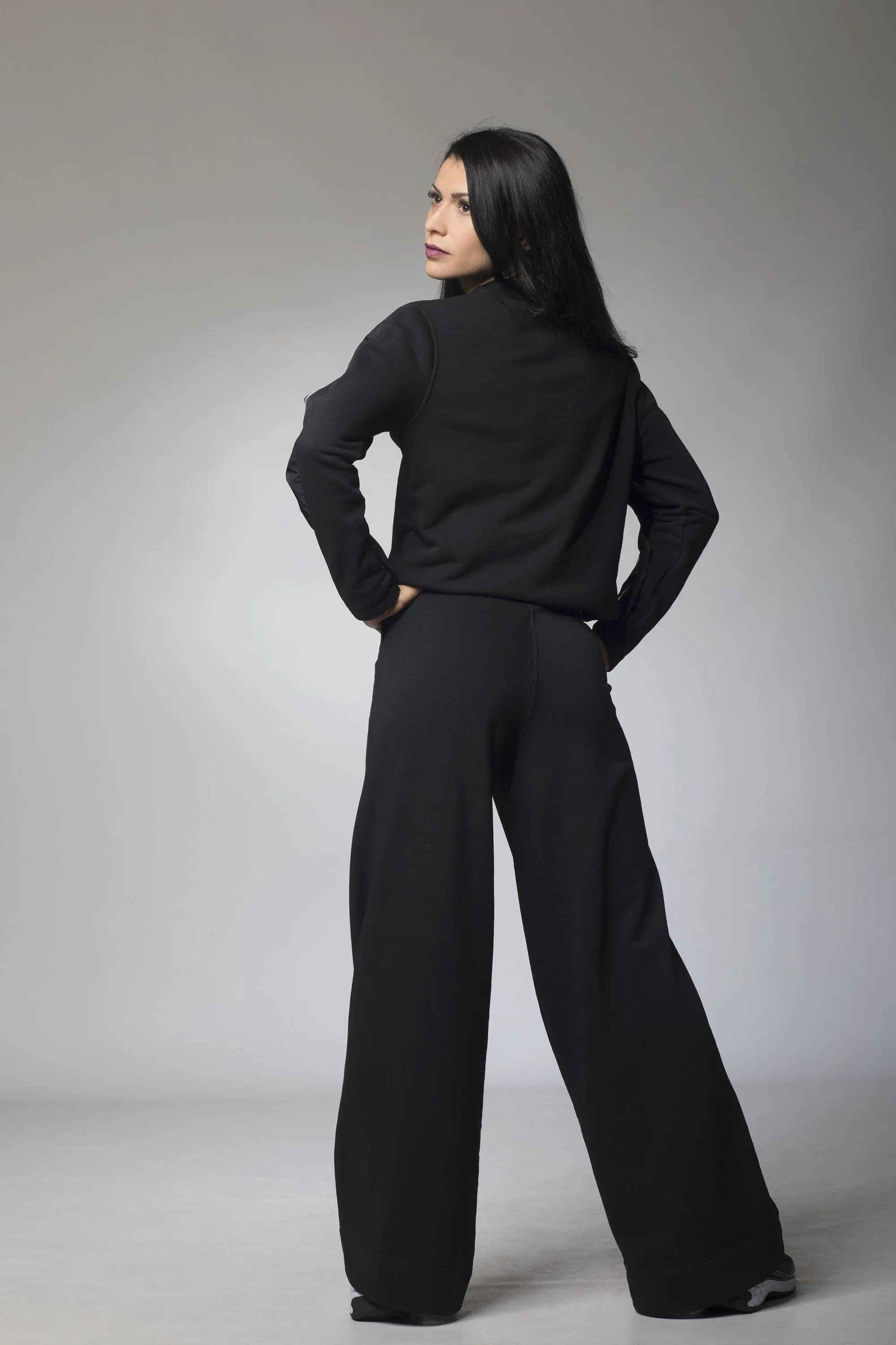 Cotton Pants and Long Sleeve Top