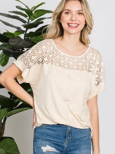 Daisy Grace Top in Blush