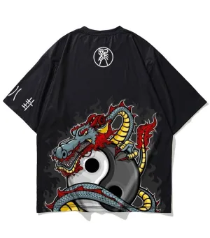 Dragon T-Shirt Yin Yang