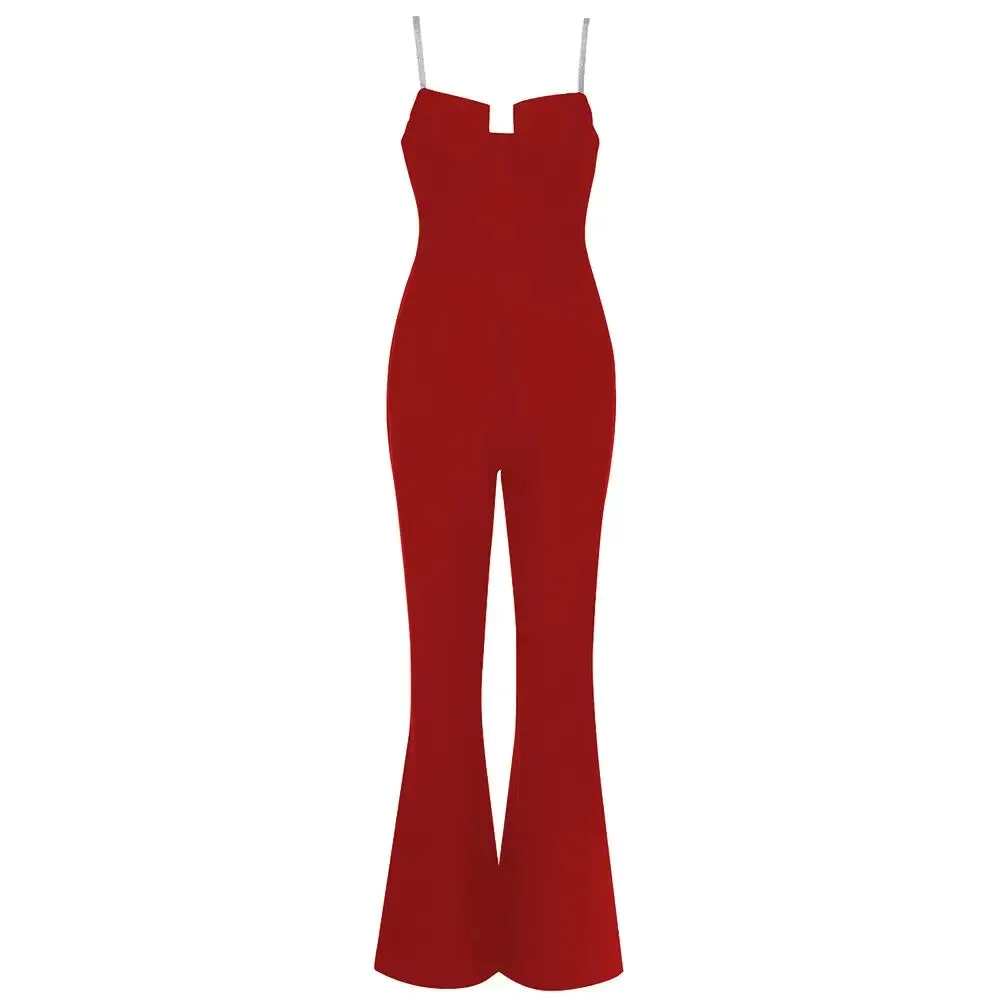 Elegant Bodycon Pant Jumpsuit