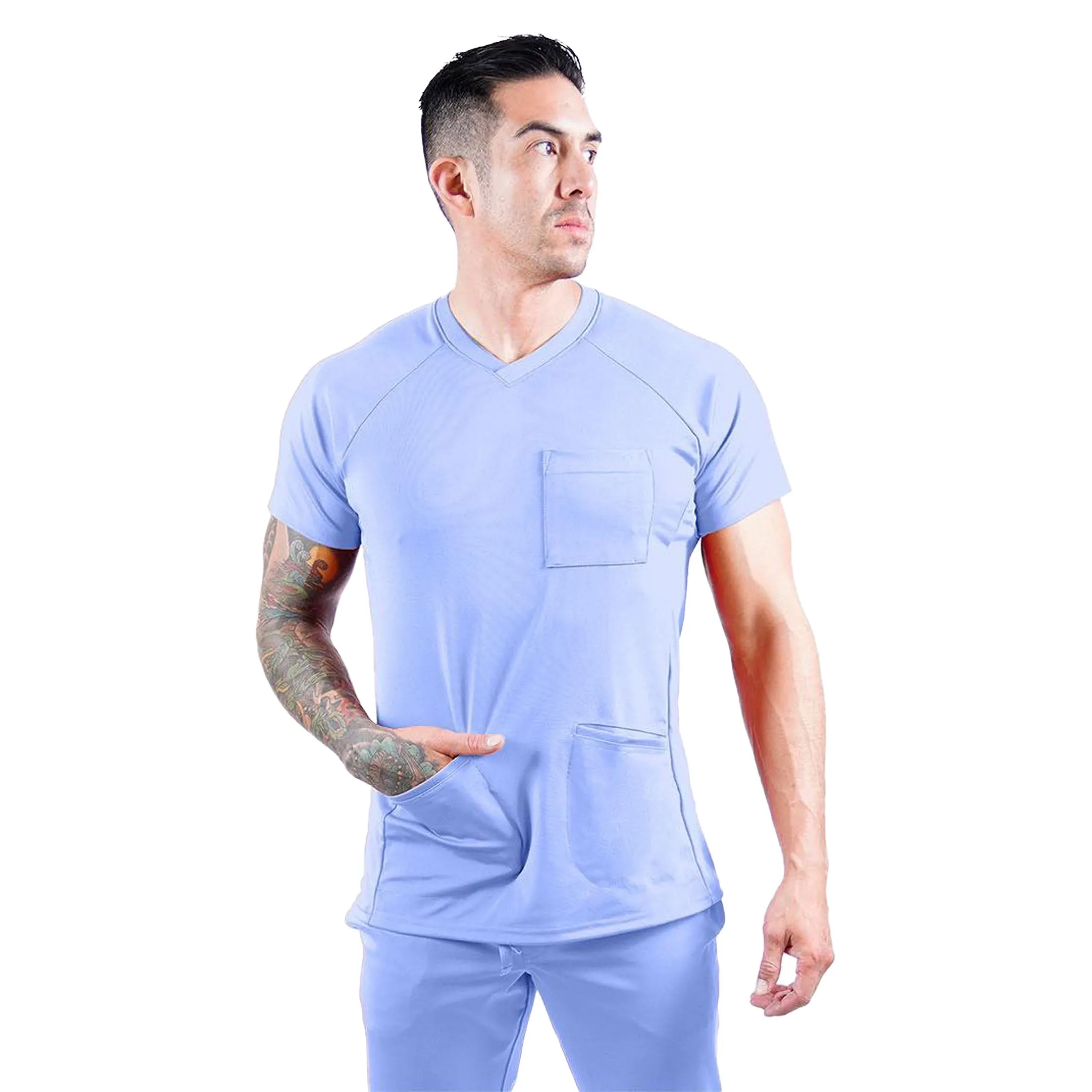 Evrpur2.0® Men's "PocketPlus" Scrub Tops
