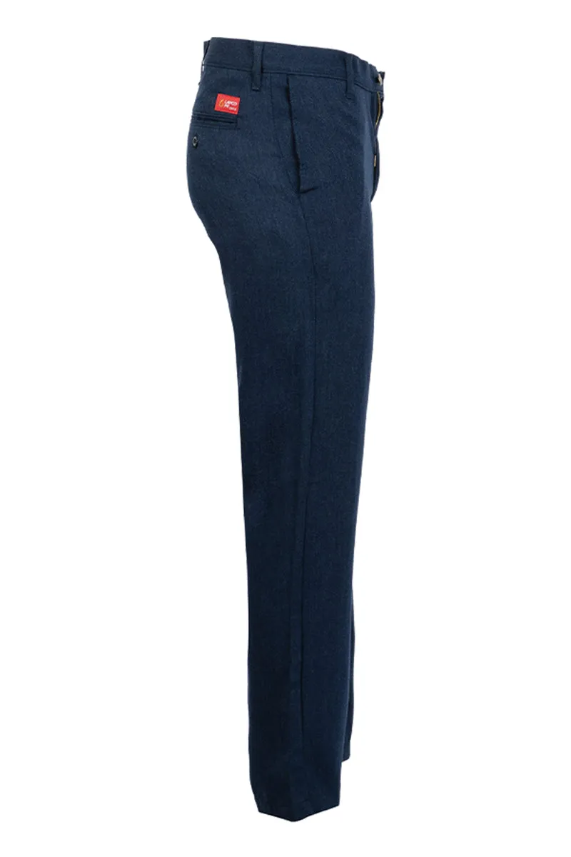 FR Uniform Pants made with 5oz. TecaSafe One® Inherent | Waist 28-44 | Denim Navy