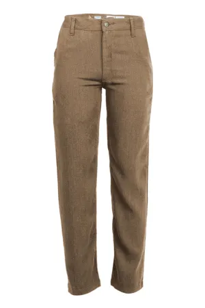 FR Uniform Pants made with 5oz. TecaSafe One® Inherent | Waist 46-60 | Khaki