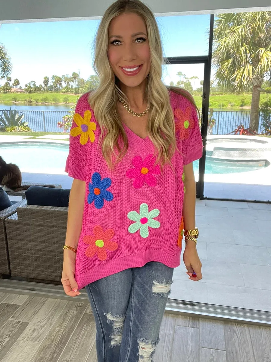 Fresh as a Daisy Knit Top