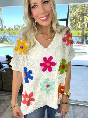 Fresh as a Daisy Knit Top