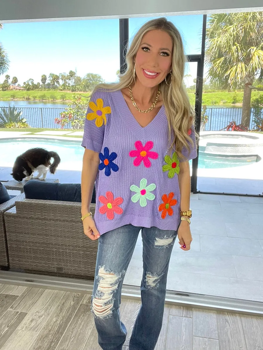Fresh as a Daisy Knit Top