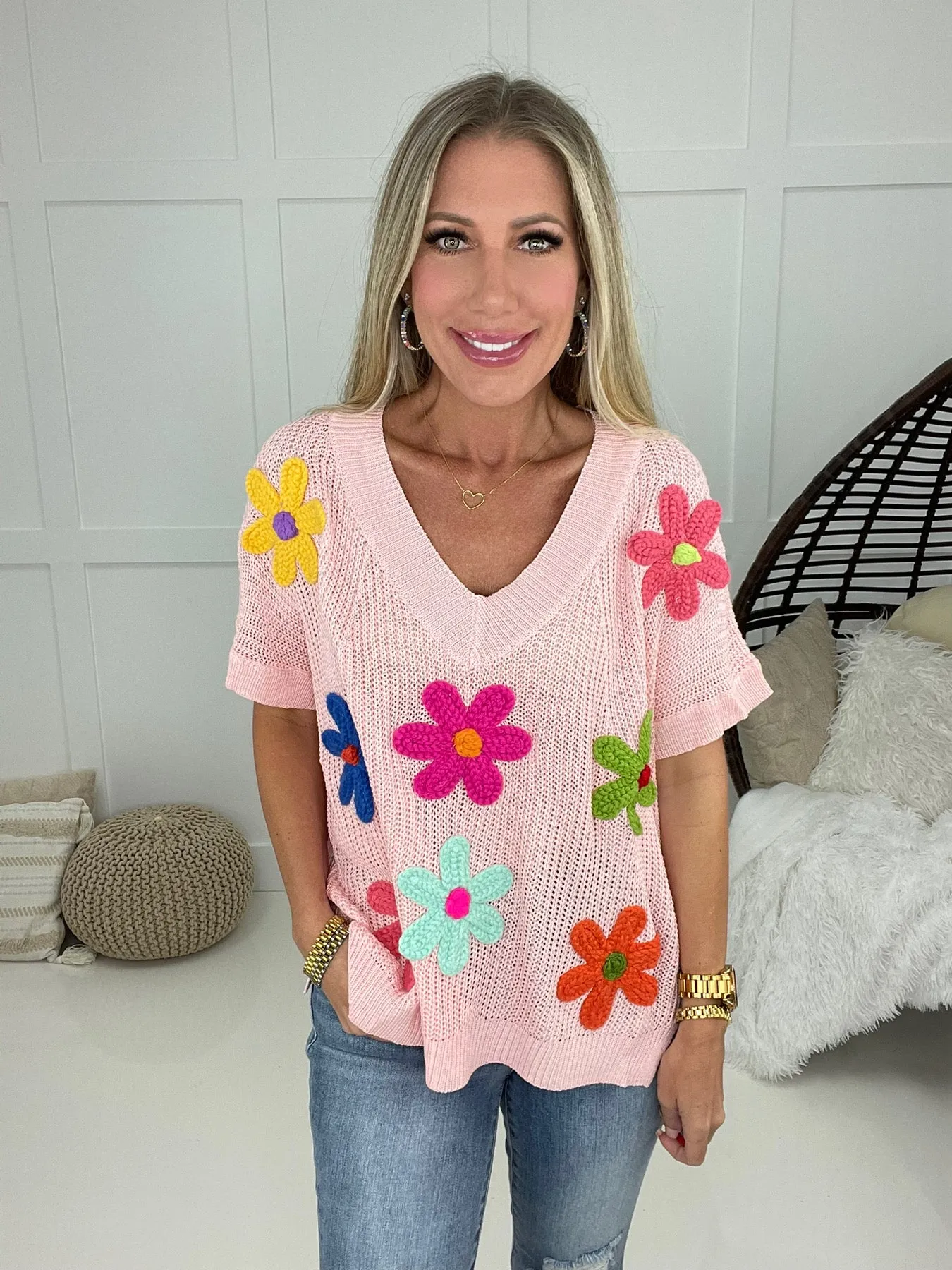 Fresh as a Daisy Knit Top