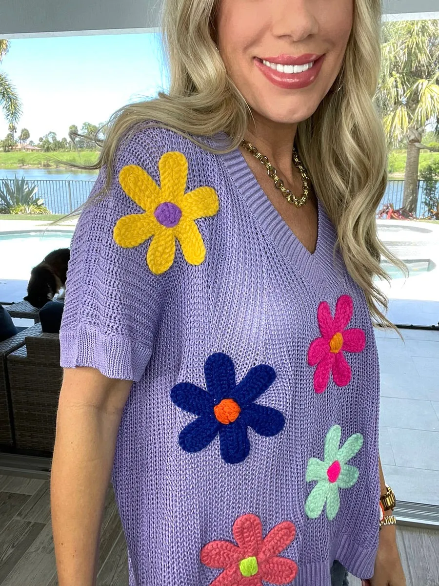 Fresh as a Daisy Knit Top