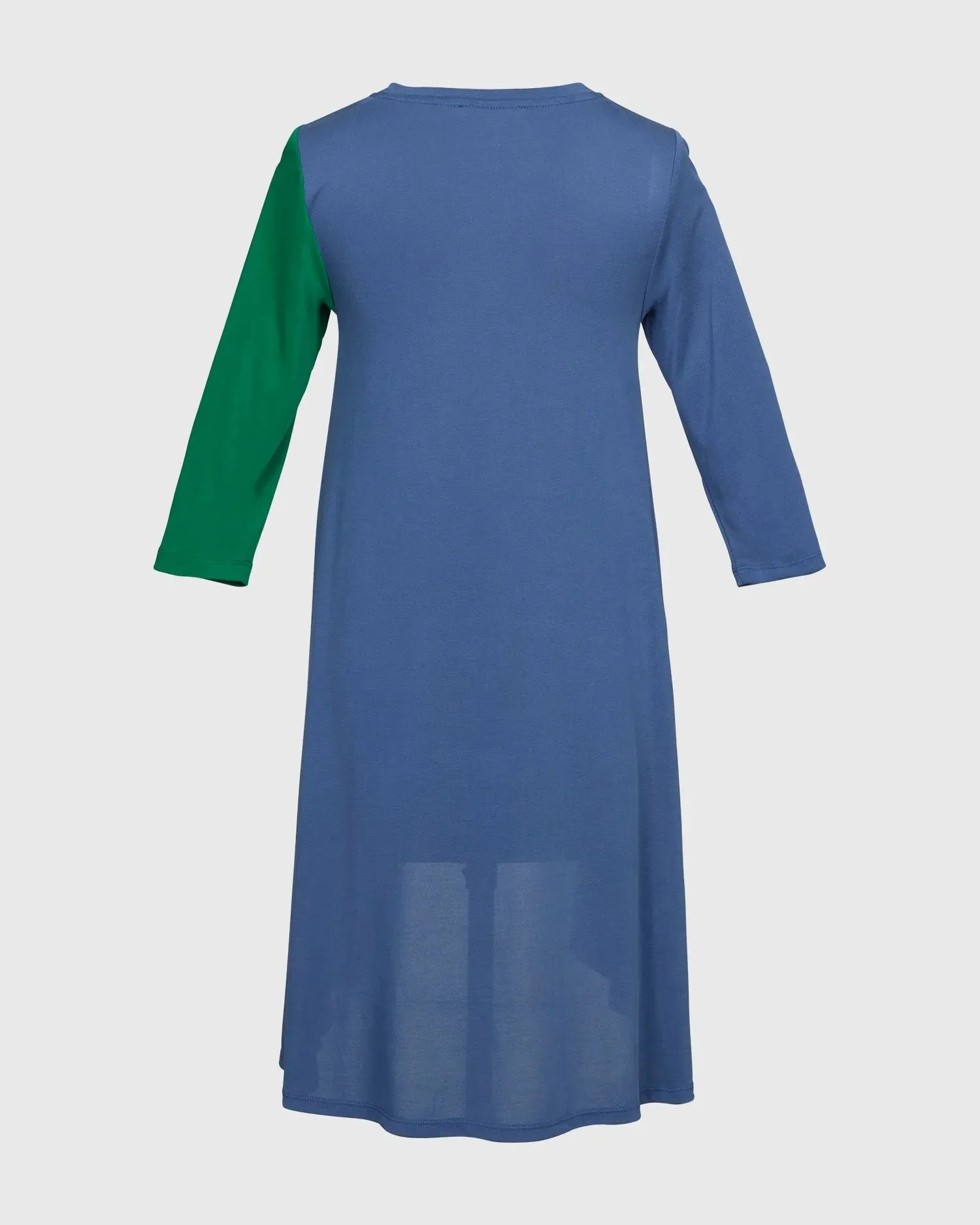Fresh Colorblock Hi-Lo Tunic Top, Ocean