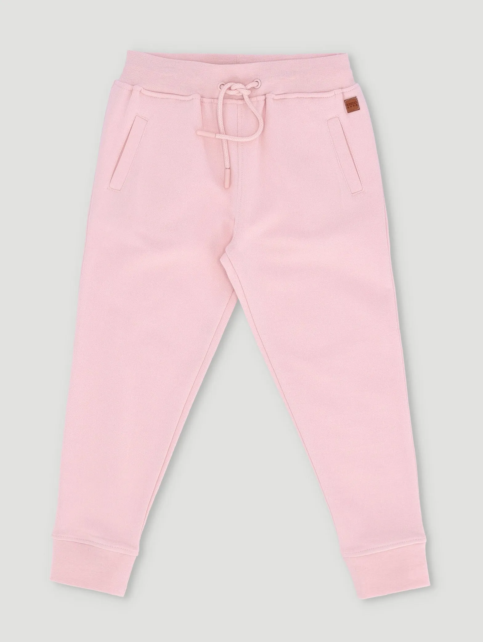 Girls Pink Logo Jogger
