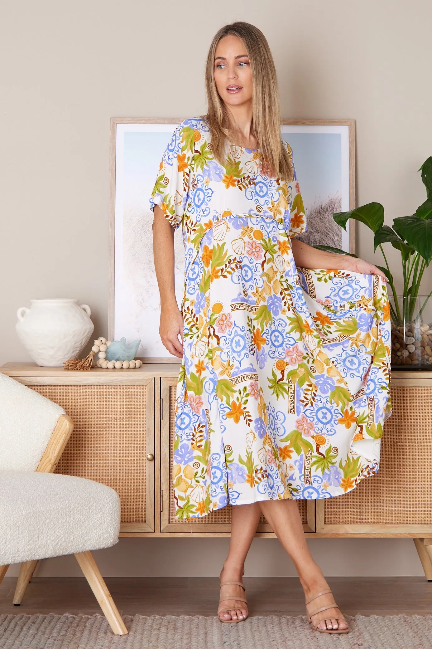 Gwendoline Dress - Summer in Sicily