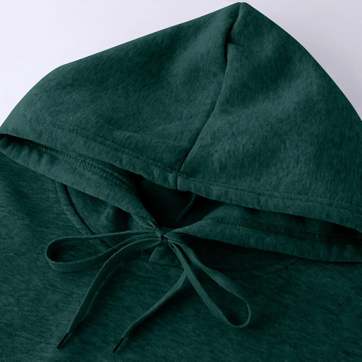 Hoodies for Women Solid Basic Fleece Hoodie Sweatshirt Long Sleeve Comfy Casual Pullover Sweatshirts Fall Outfits 2024
