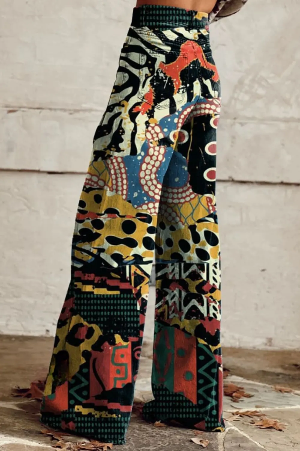 Iris | Retro Wide-Leg Pants