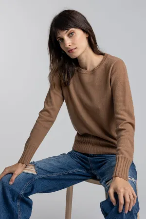 Khloe Cashmere Crewneck Sweater