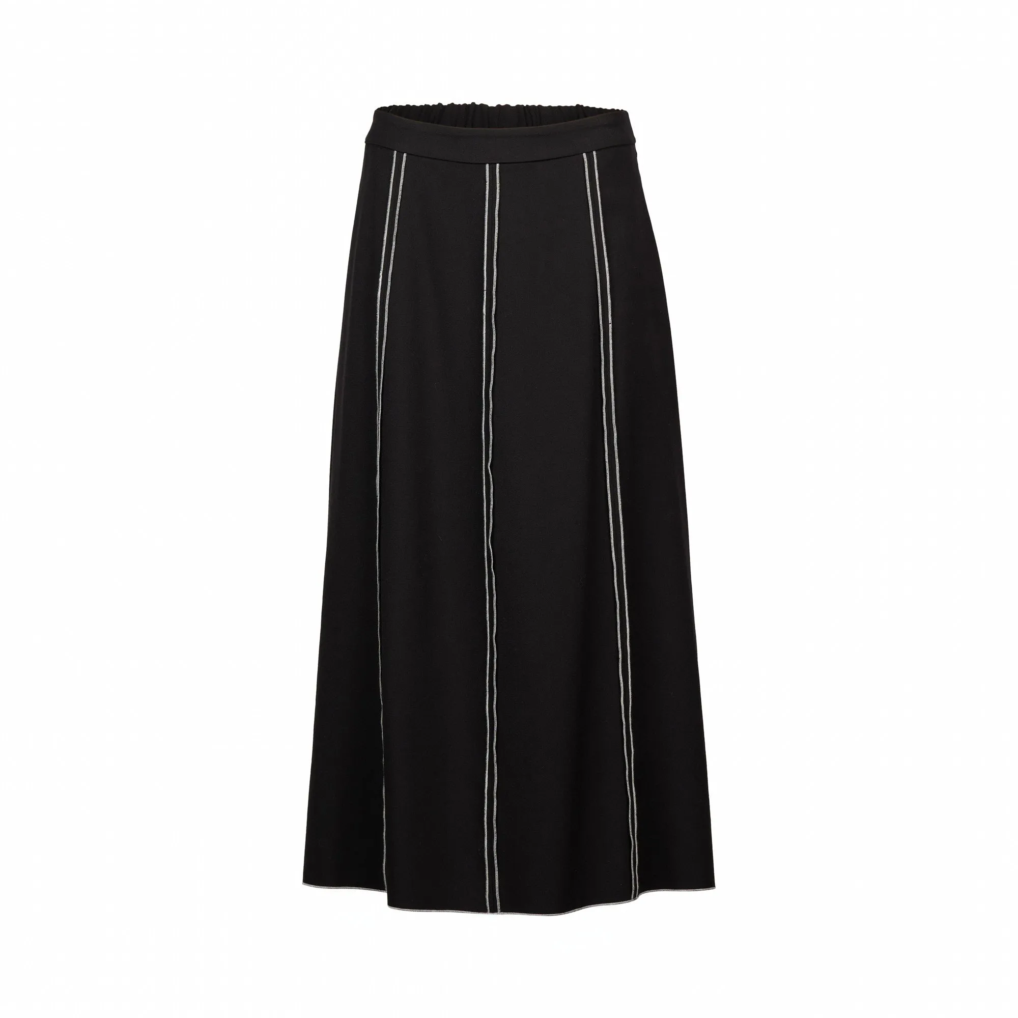 Knewe - Frame Skirt - K4033W - Black/white