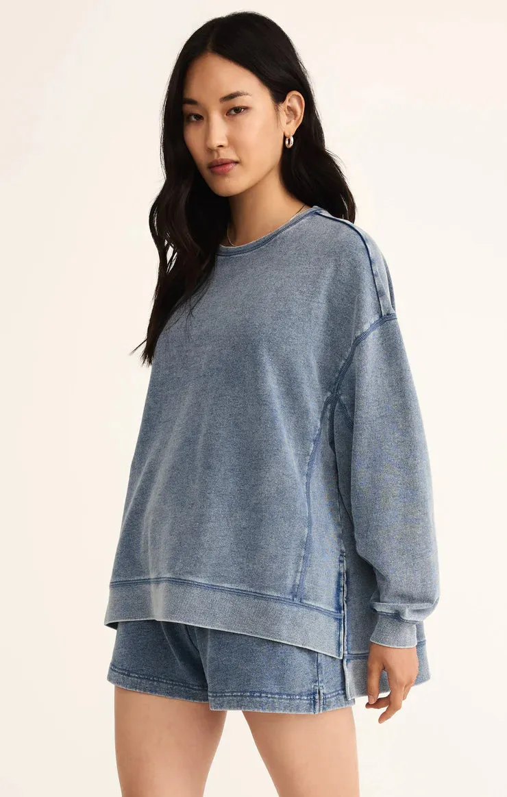 Knit Denim Modern Weekender