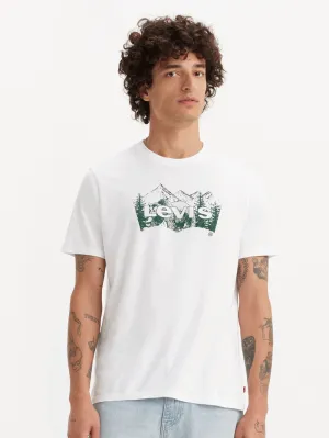 Levis 224911620 Mens Classic Graphic Tee White