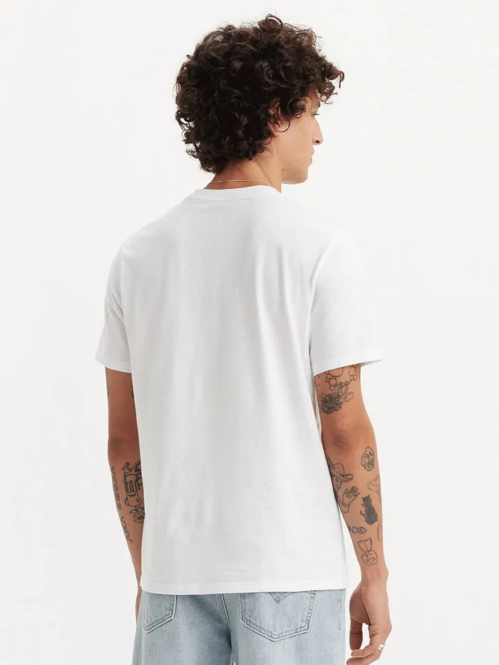 Levis 224911620 Mens Classic Graphic Tee White