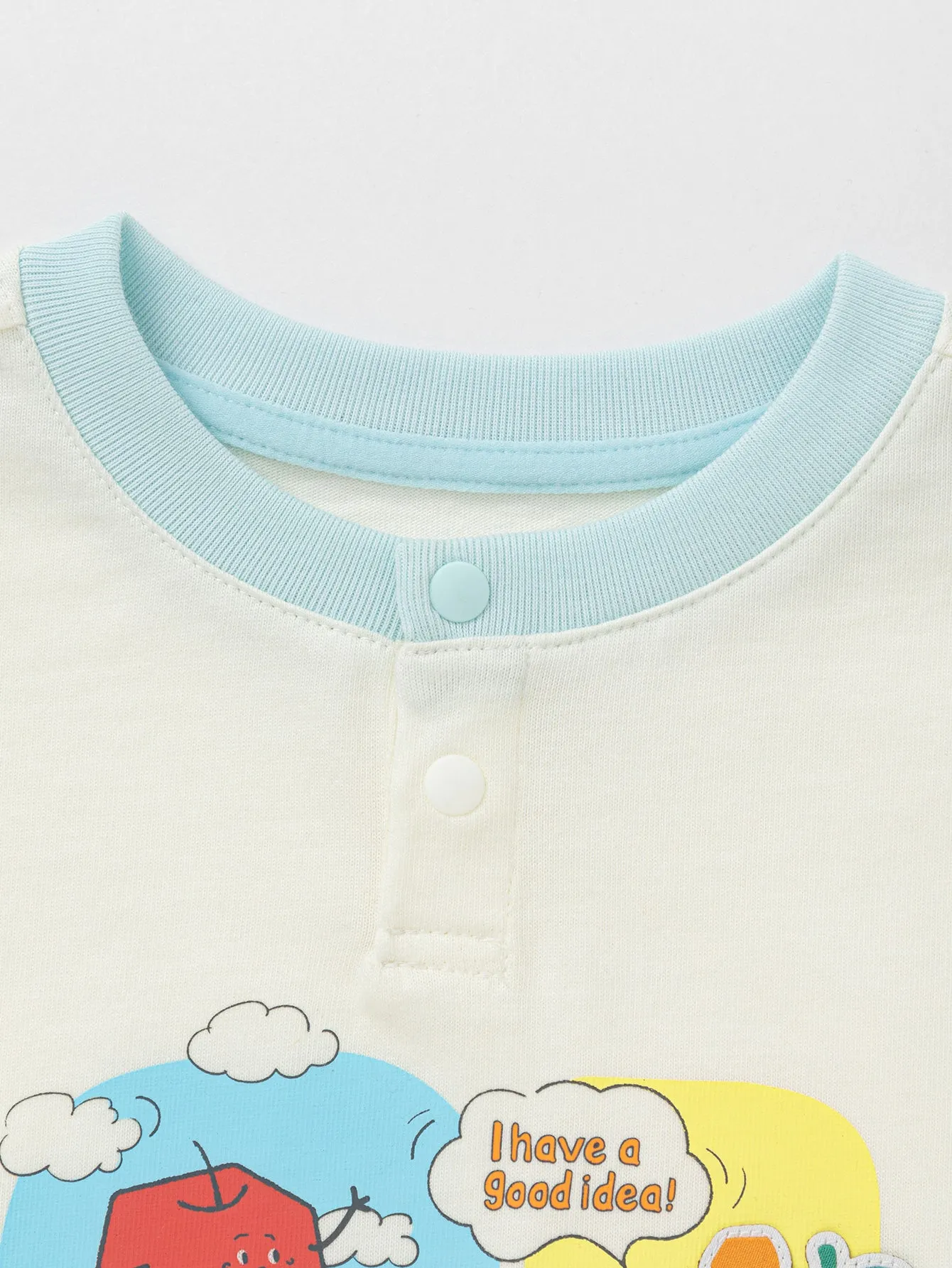Long Sleeve T-Shirt 2025 Spring New Boy Baby Round V-neck Long Sleeve T-Shirt