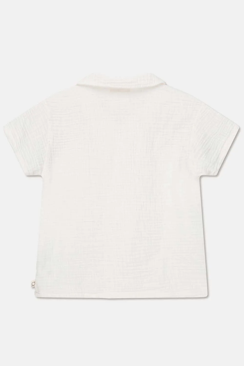 My Little Cozmo Kids Gauze Camp Shirt