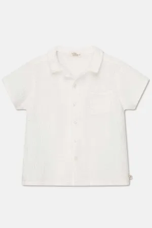 My Little Cozmo Kids Gauze Camp Shirt