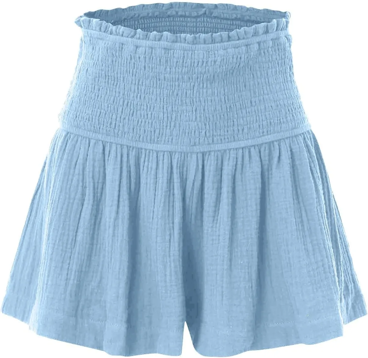 New Women's High Waisted Pleated Casual Shorts Running Shorts Women