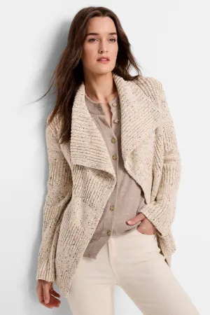 Nic   Zoe Texture Tweed Cardigan