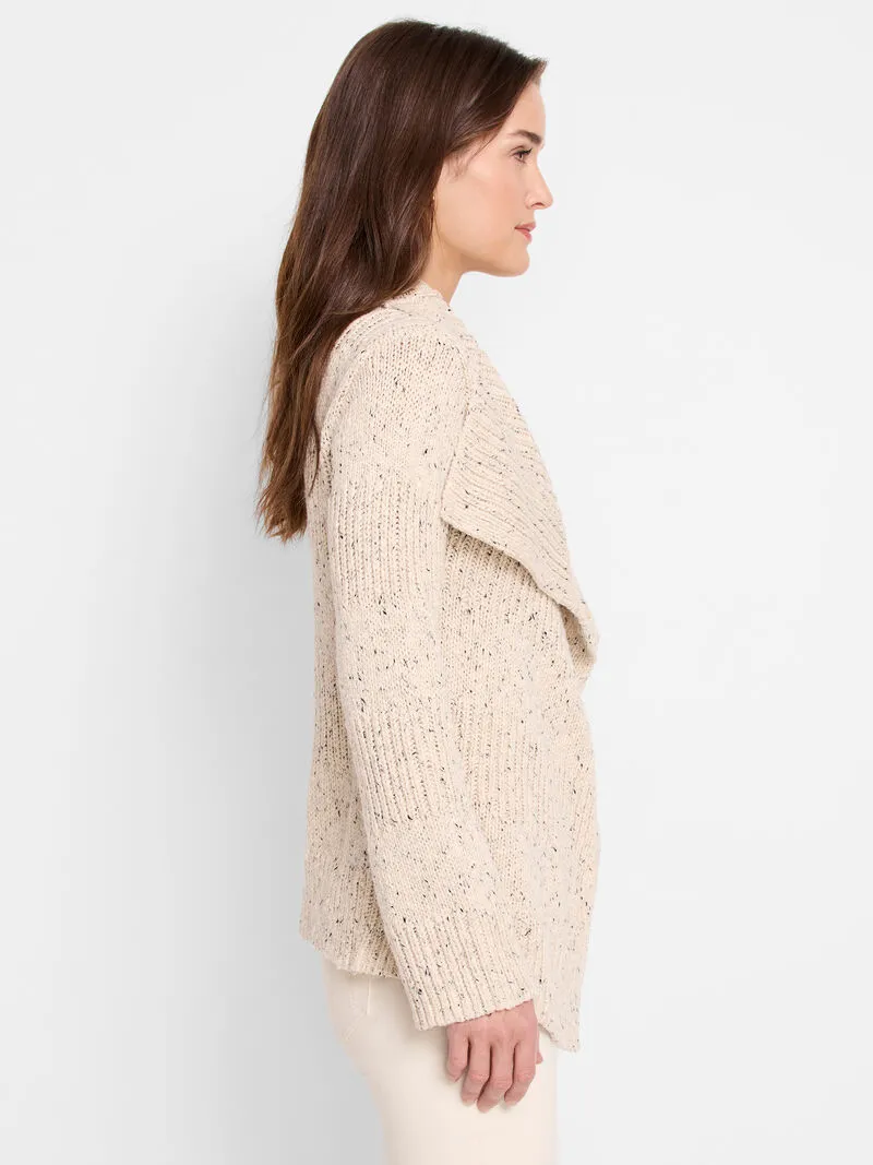 Nic   Zoe Texture Tweed Cardigan