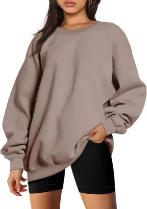 Oversized Sweatshirts for Women Hoodies Crewneck Fall Winter Outfits Pullover Sweaters Clothes Fashion 2024