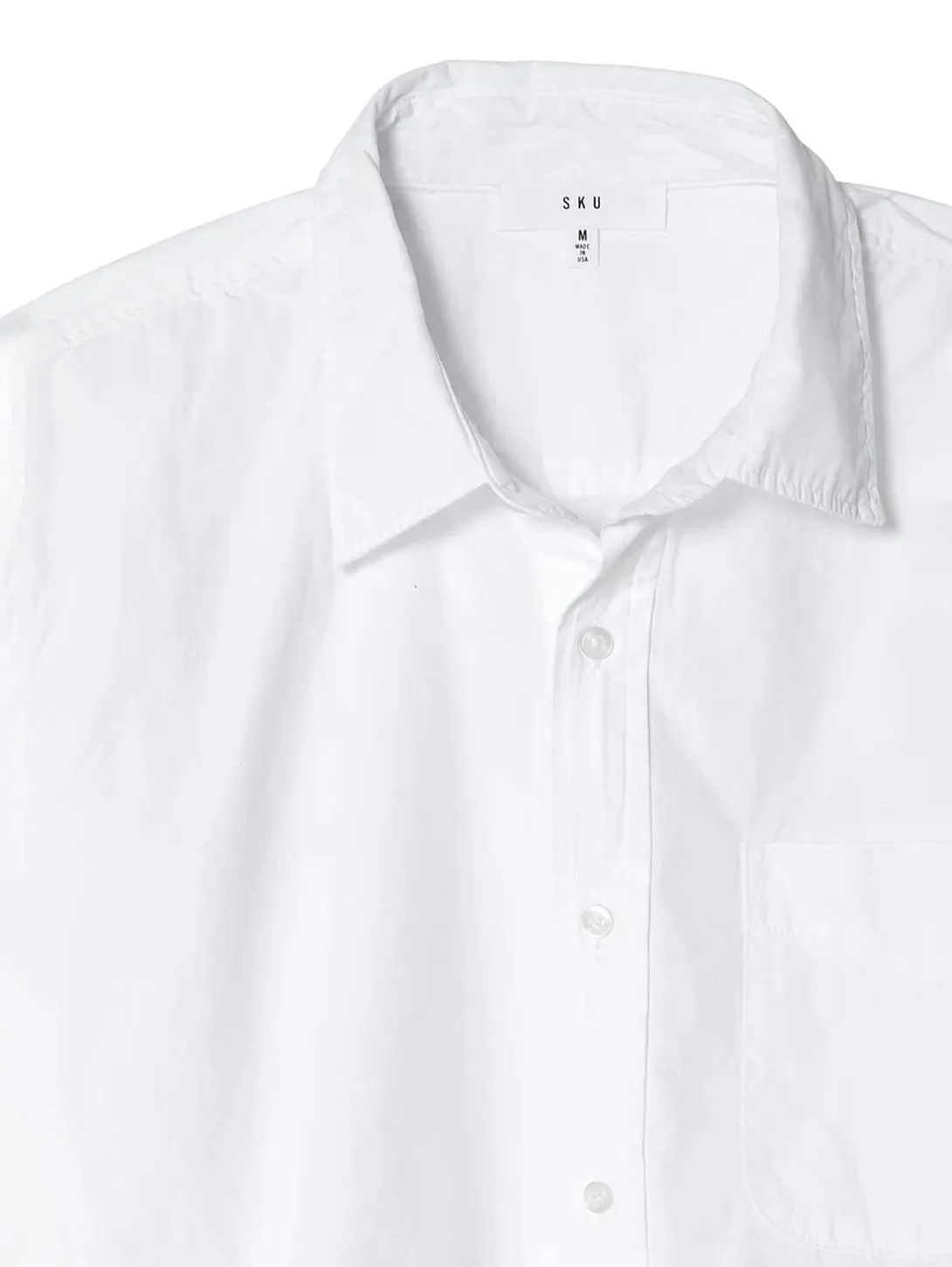 Poplin Standard Shirt - White