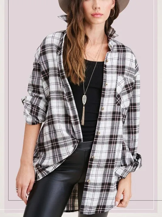 Pretty in Pink and Black Plaid